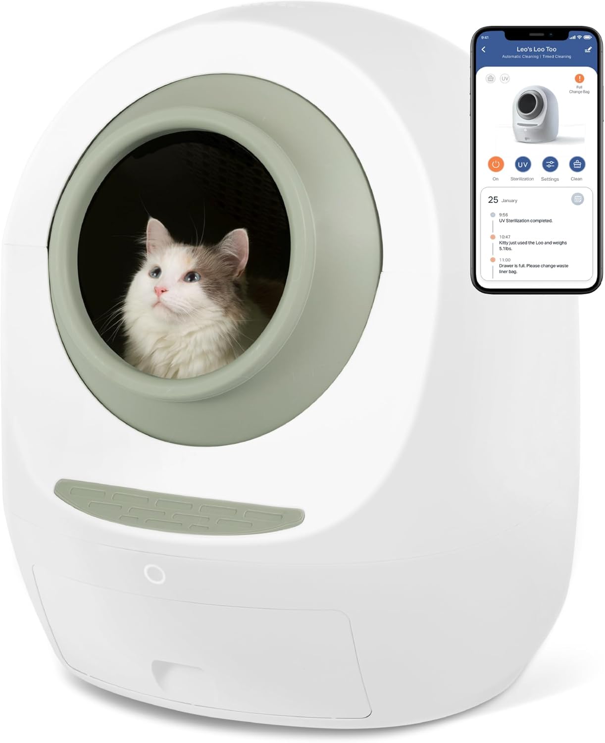 Casa Leo Leo's Loo Too self-cleaning cat litter box